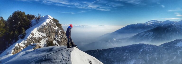 Schneeschuhwandern im Kosovo