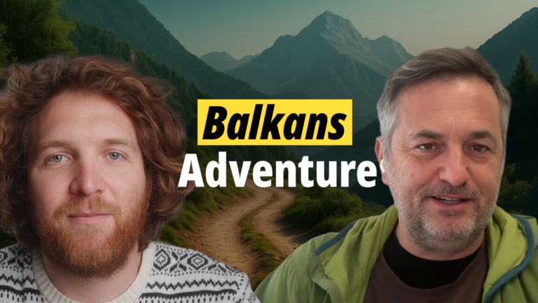 Adriatik Gacaferi, ein Weltenbummler, teilt seine Sicht auf die Peaks of the Balkans.