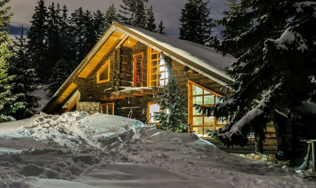 Guest HOuse Hajla in winter