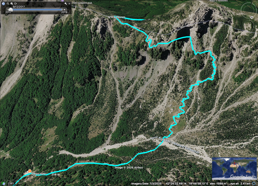 Valbona face usual summer trail