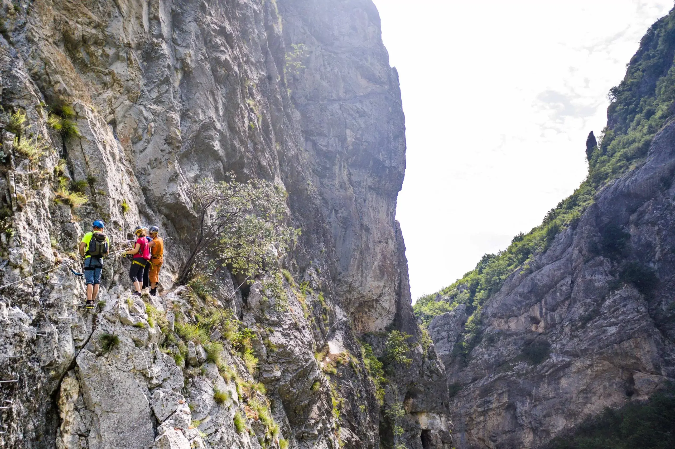Via Ferrata Mat and Ari