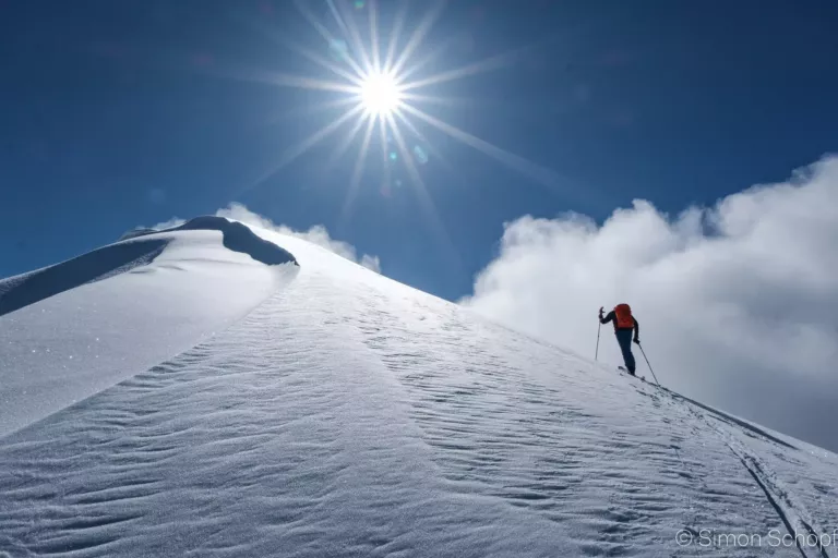 Ski touring in the Accursed Mountains