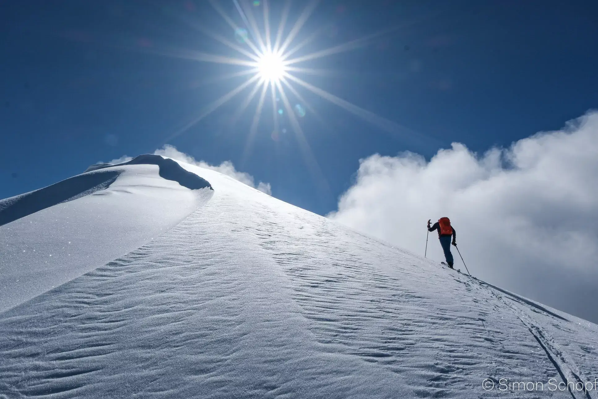 Ski touring in the Accursed Mountains