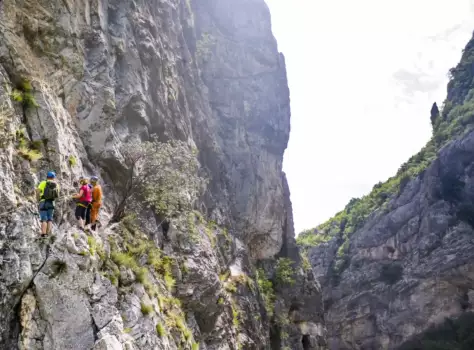 Via Ferrata Mat and Ari