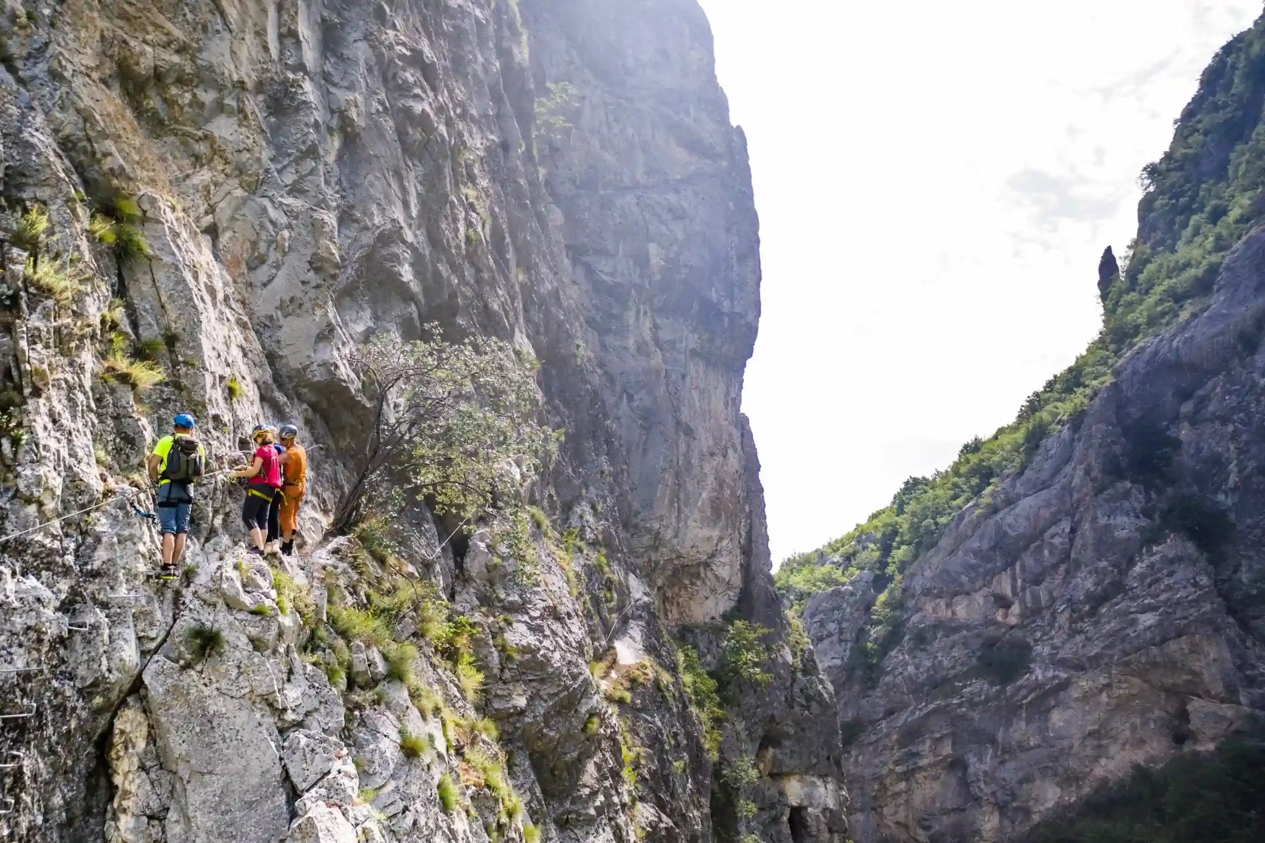 Via Ferrata Mat and Ari