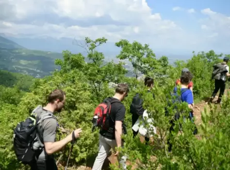 Europe Day Celebrations Conclude with a Mountain Hike on the Trails of Rugova